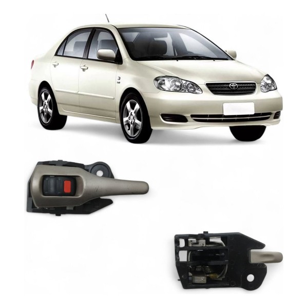 Maçaneta Interna Traseira Esquerda Toyota Corolla 2009 2013