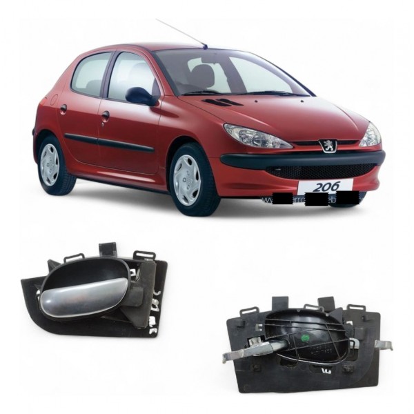 Maçaneta Interna Peugeot 1998 1999 2000 2001 2002 A 2006