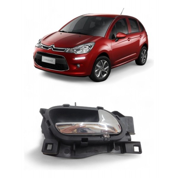 Maçaneta Interna Citroen C3 2013 2014 2015 2016 2017 A 2019