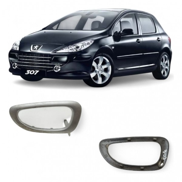 Moldura Maçaneta Interna Peugeot 307 2004 2005 2006 A 2013