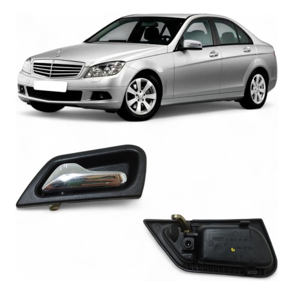 Maçaneta Interna Dianteira Esquerda Mercedes C180 2001 2005