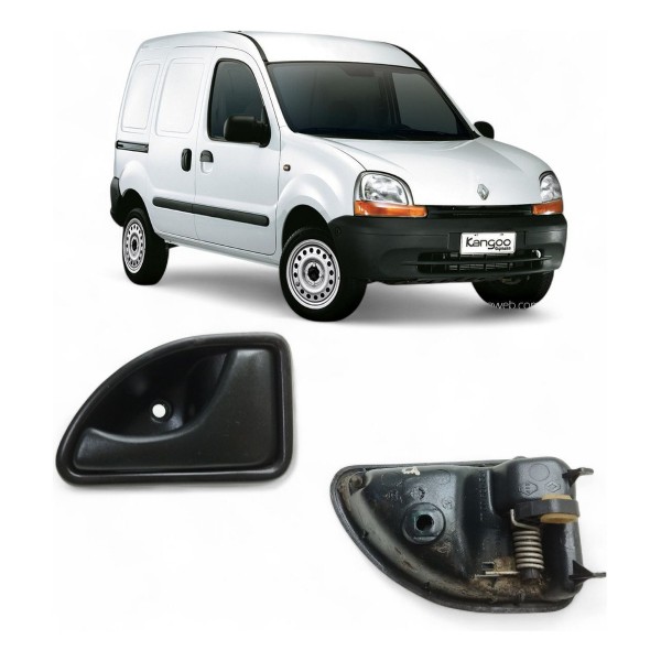 Maçaneta Interna Direita Renault Kangoo 2000 2001 A 2006