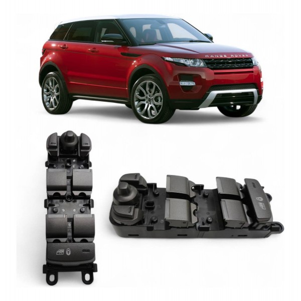 Botão Vidro Elétrico Land Rover Evoque Discovery 2015 A 2018