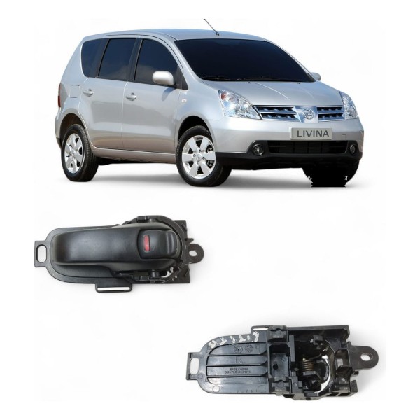 Maçaneta Interna Nissan Livina 2009 2010 2011 2012 2013 2014