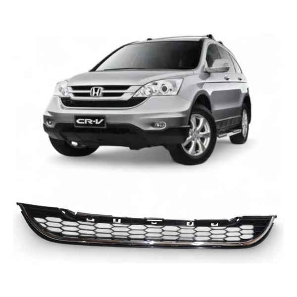 Grade Inferior Honda Crv 2010 2011 2012 Friso Cromado