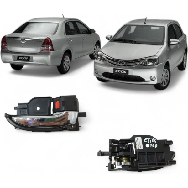 Maçaneta Interna Toyota Etios 2013 2014 2015 2016 2017 2018