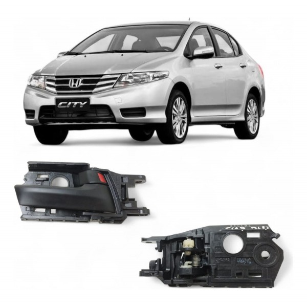 Maçaneta Interna Honda City 2009 2010 2011 2012 2013 2014