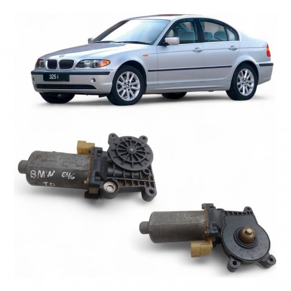 Motor Máquina Vidro Traseira Direita Bmw 320i 1999 A 2006