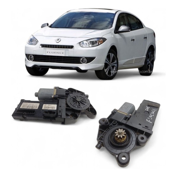 Motor Máquina Vidro Dianteira Esquerda Fluence 2011 A 2016