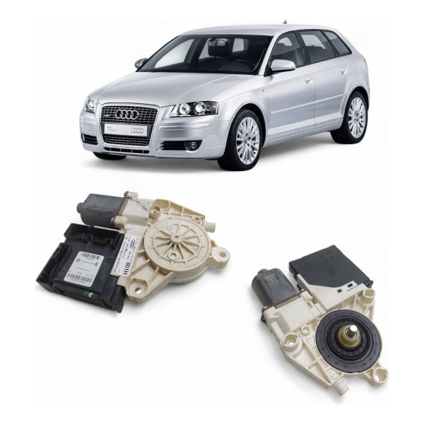Motor Máquina Vidro Dianteira Esquerda Audi A3 2007 A 2011