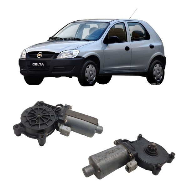 Motor Máquina Vidro Dianteira Esquerda Gm Celta 2008 A 2010