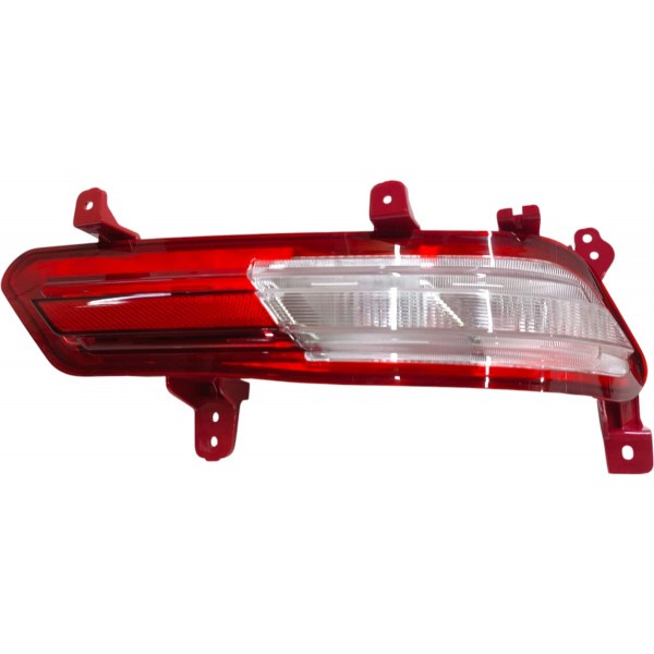 Par Lanterna Pisca Parachoque Traseiro Hb20 2023 2024 Ambos Lados Vermelho