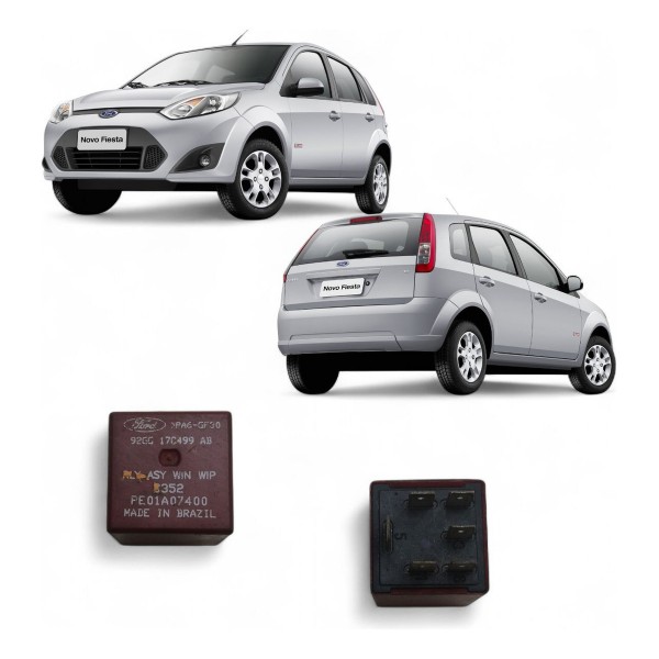 Relé Parabrisa Ford Fiesta 2002 2003 2004 2005 2006 A 2012